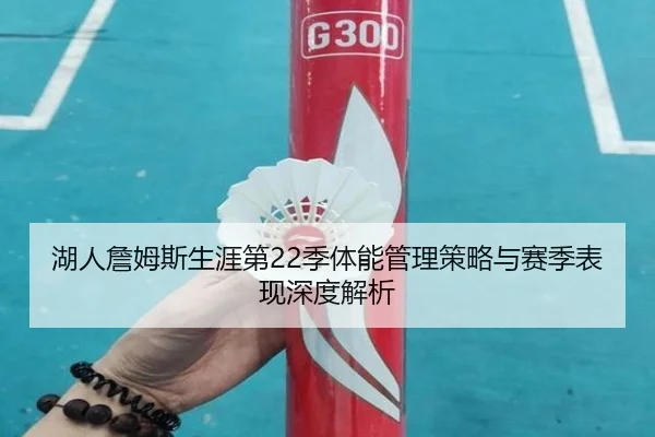 湖人詹姆斯生涯第22季体能管理策略与赛季表现深度解析
